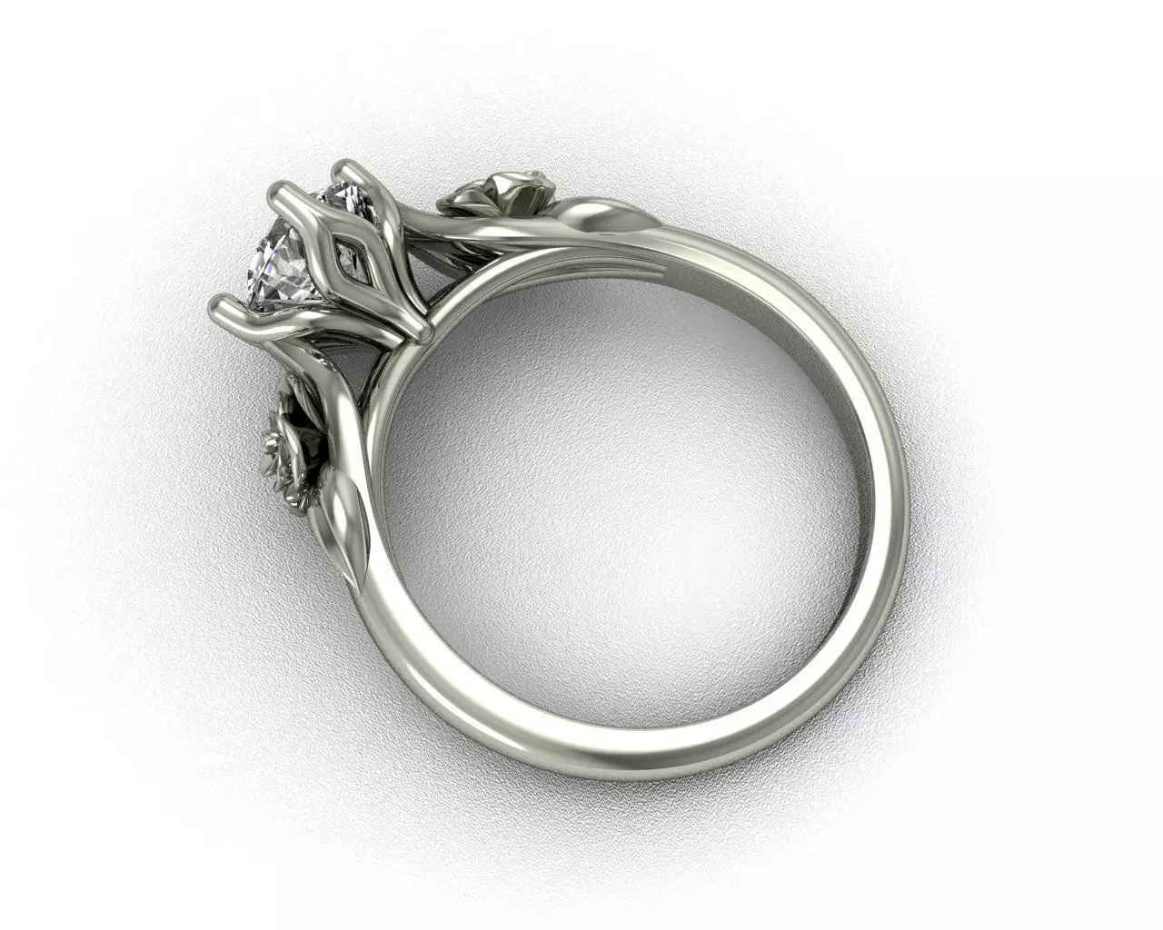  Engagement Ring 3D print model 3D print model_0