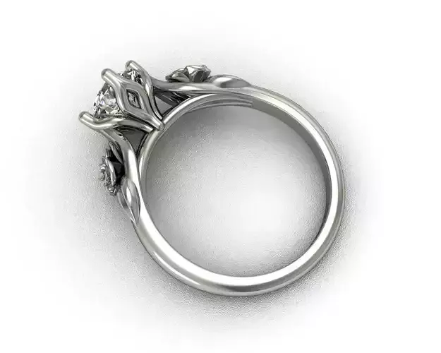  Engagement Ring 3D print model