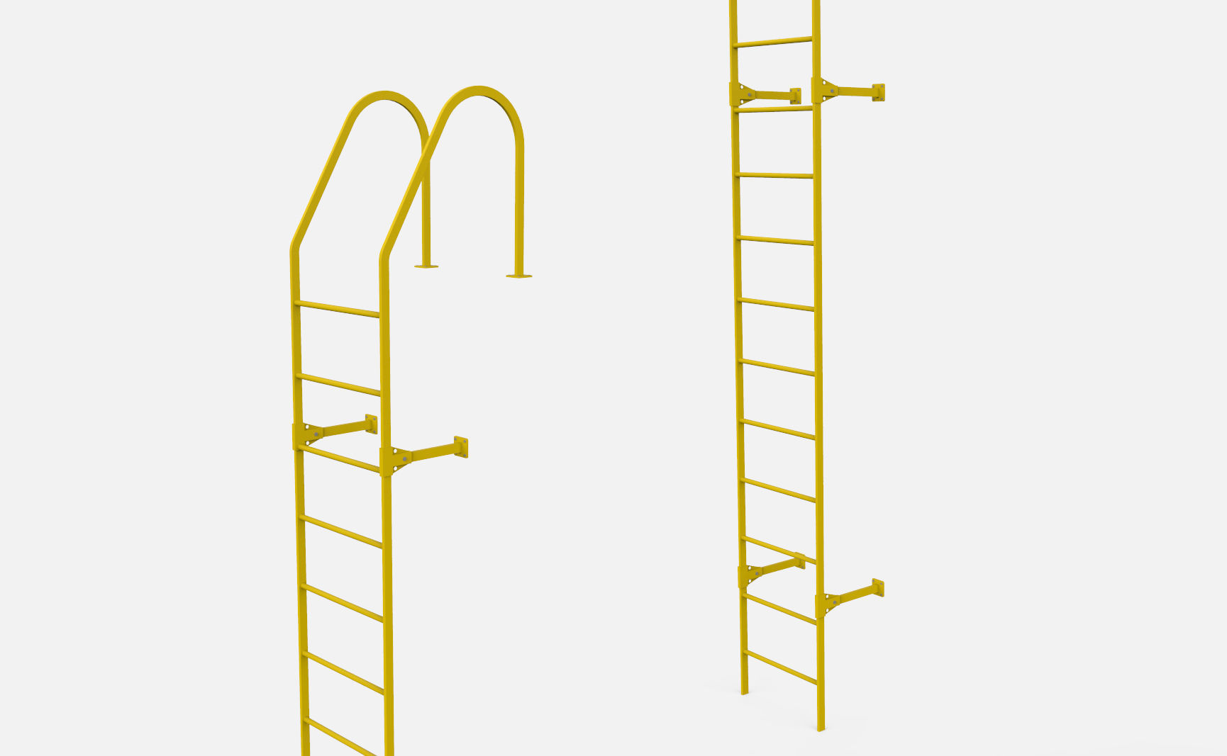 sci-fi stairs 4 3D model_39