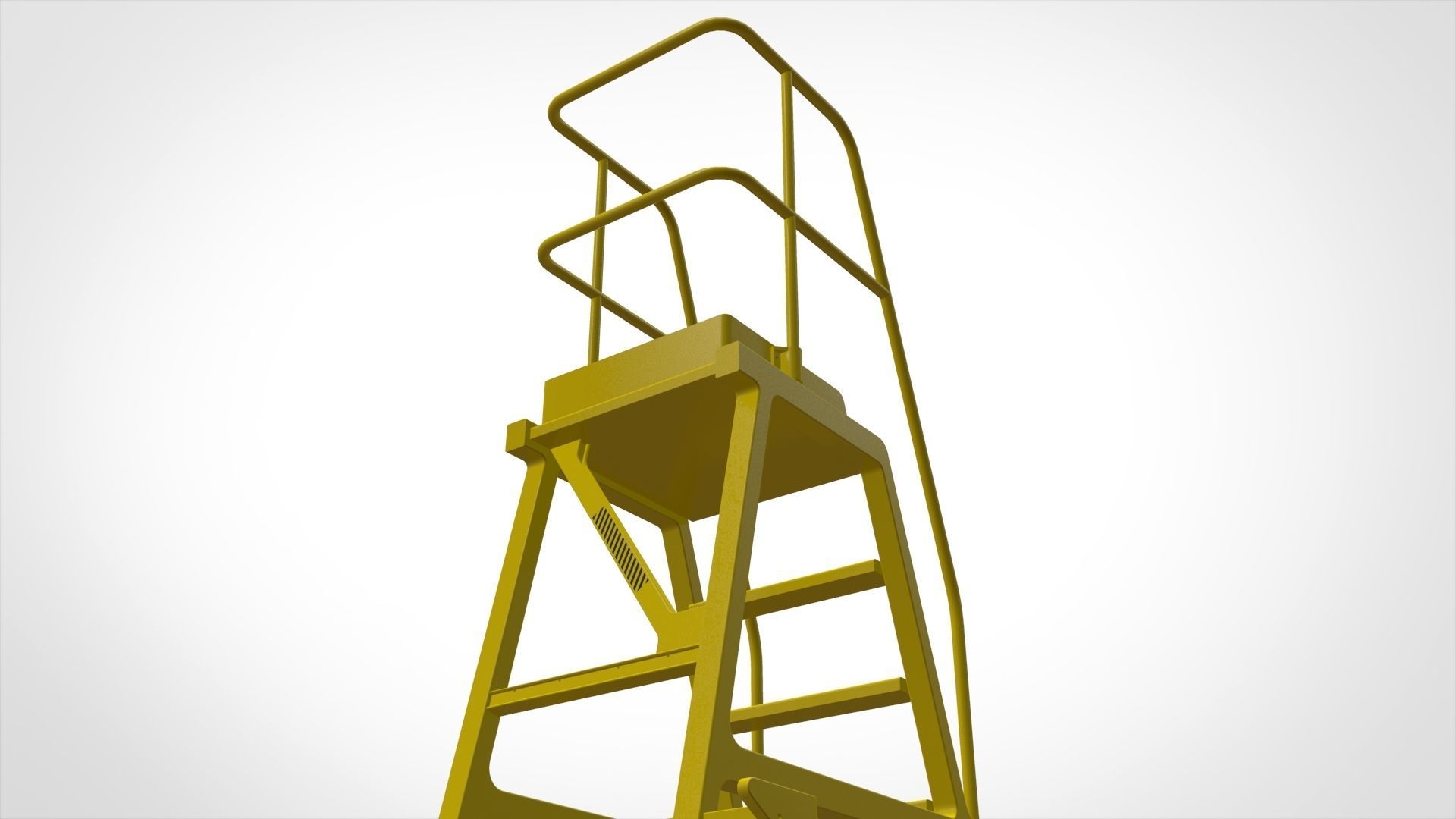 sci-fi stairs 4 3D model_31