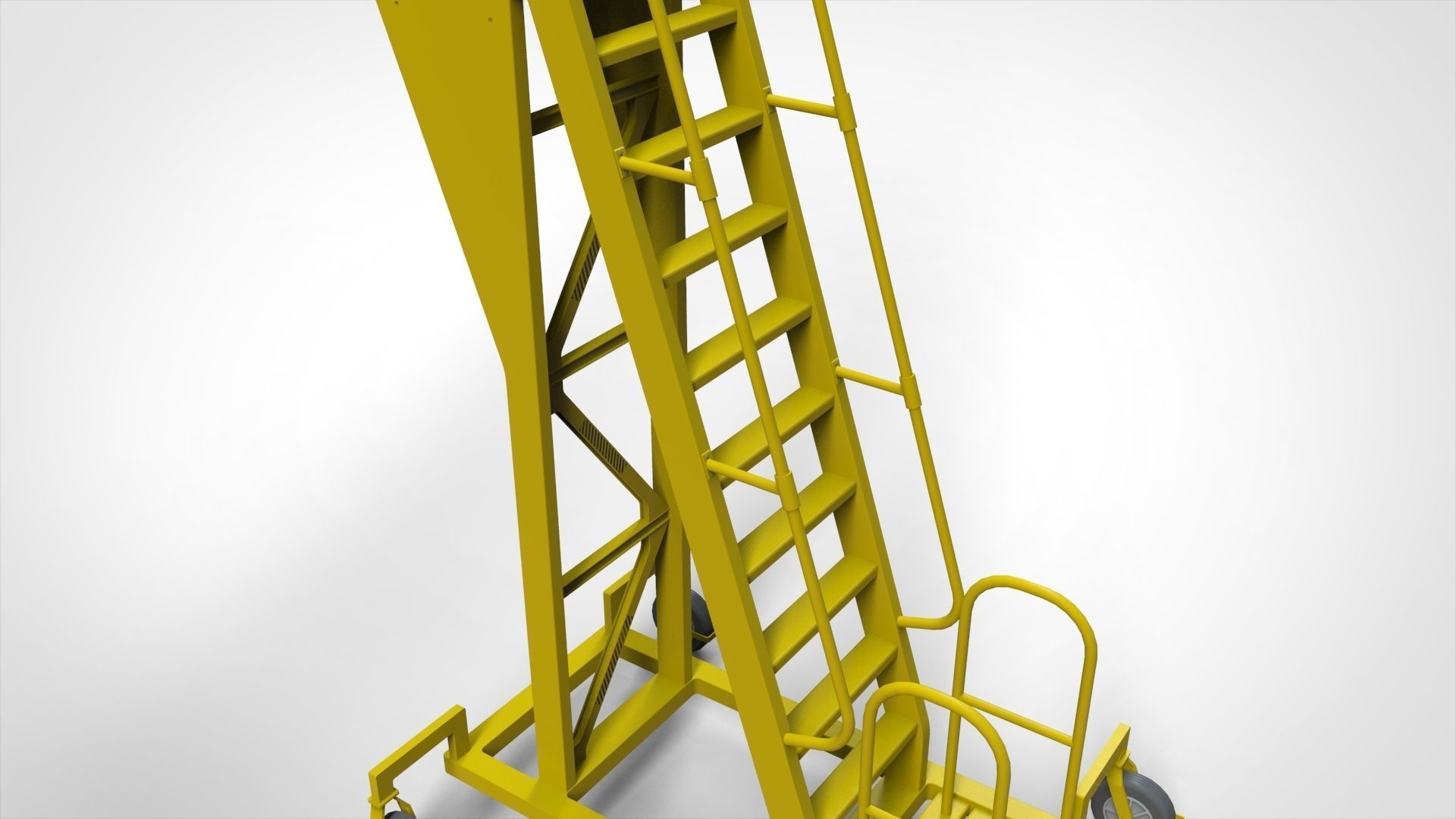 sci-fi stairs 4 3D model_18
