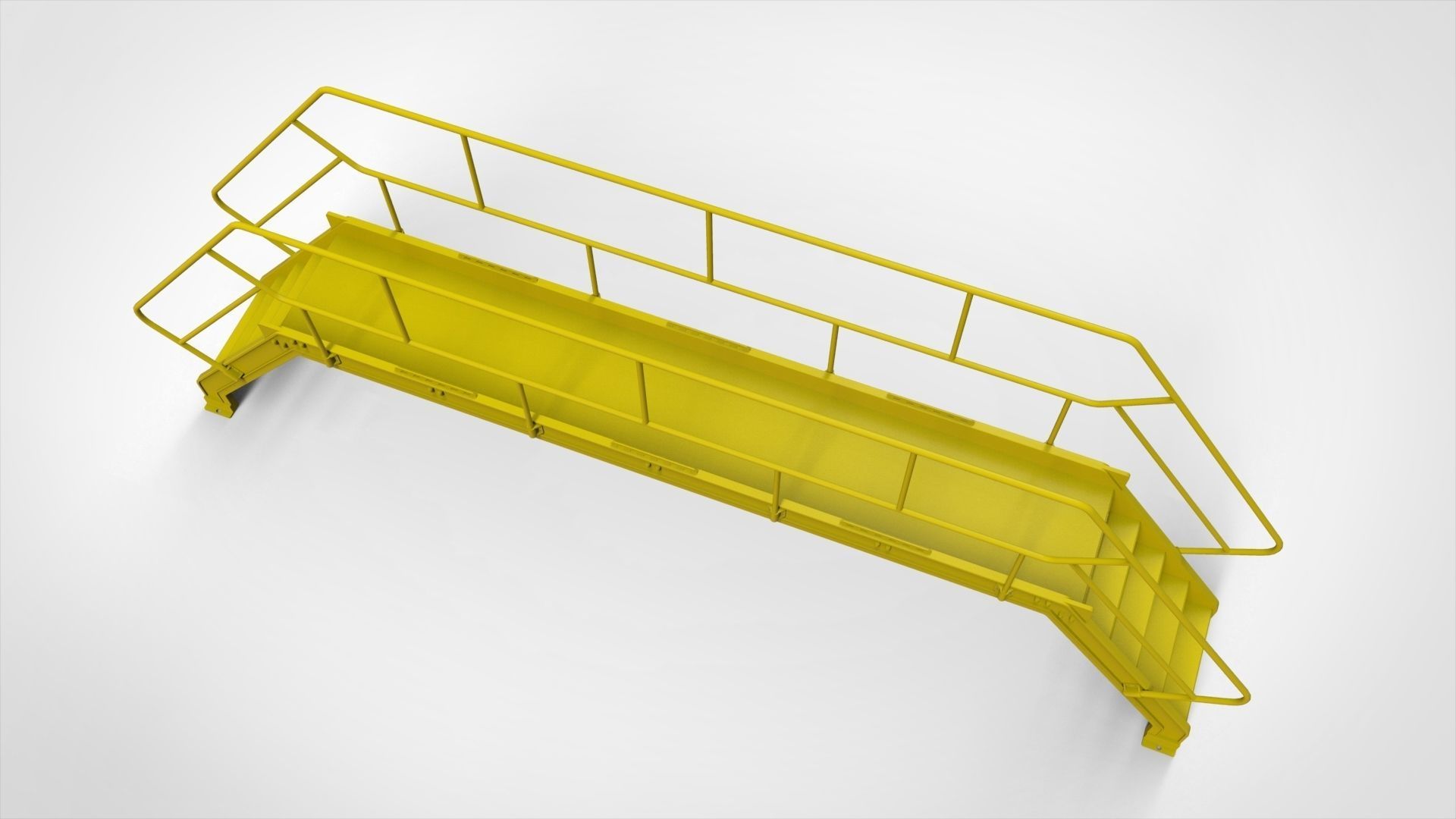 sci-fi stairs 4 3D model_26