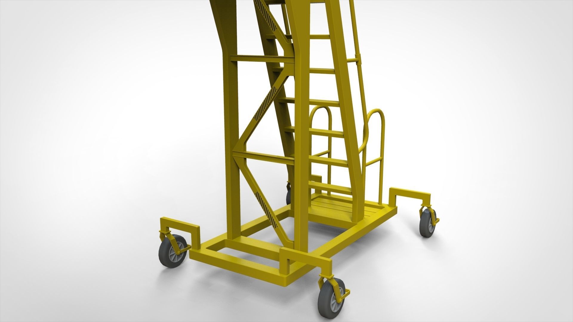 sci-fi stairs 4 3D model_21