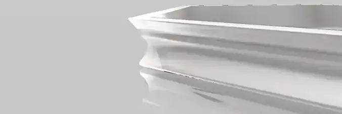 molding f ceiling light with shade Free 3D model