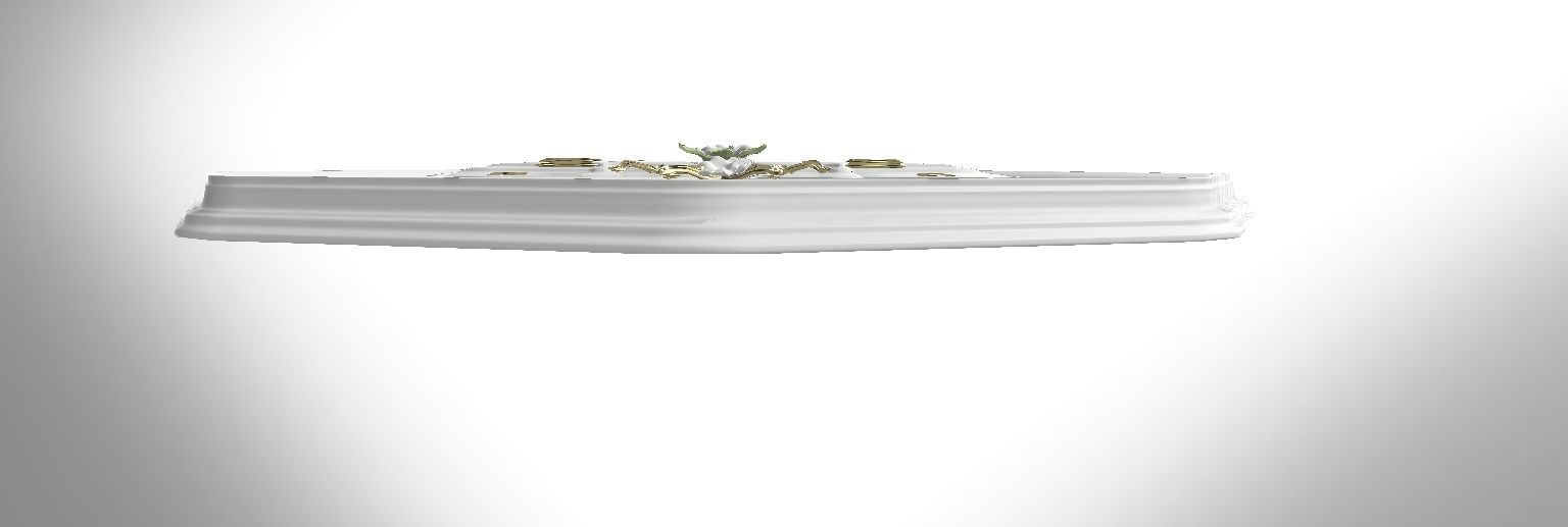 Classic molding NGon shaped LS design 3D model_6