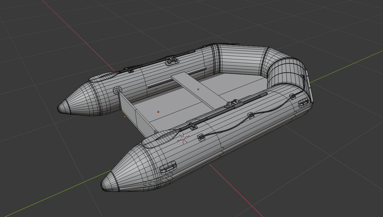 Fishing Boat 3D model_6