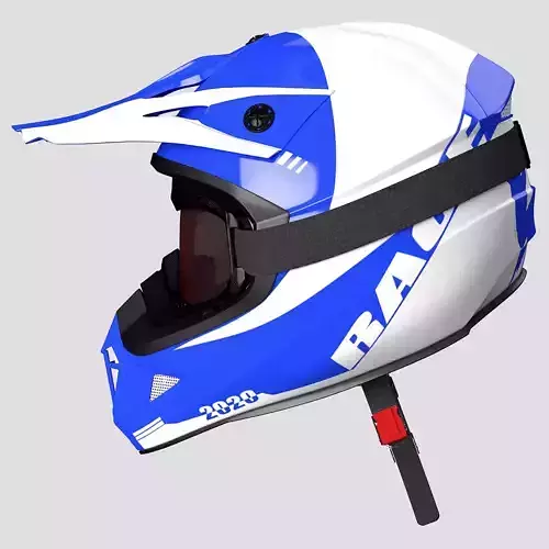 Helmet Off-Road and Goggles