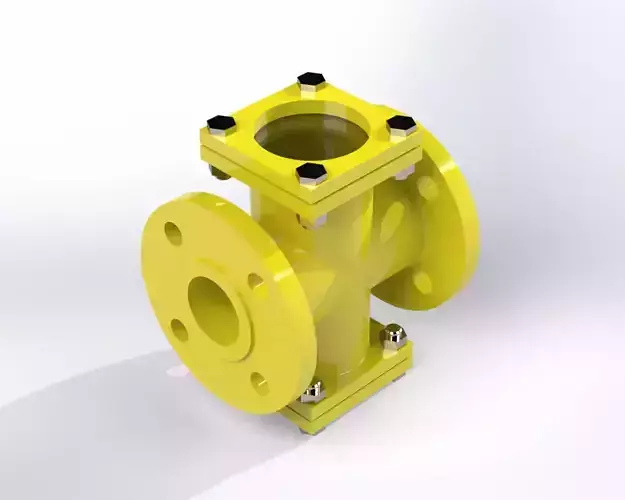 DN40 DOUBLE WINDOW SIGHT GLASS VALVE