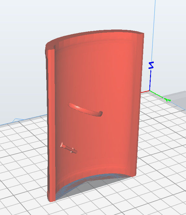 Boar Shield 3D print model_5