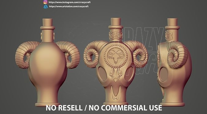 Charge cup 3D print model
