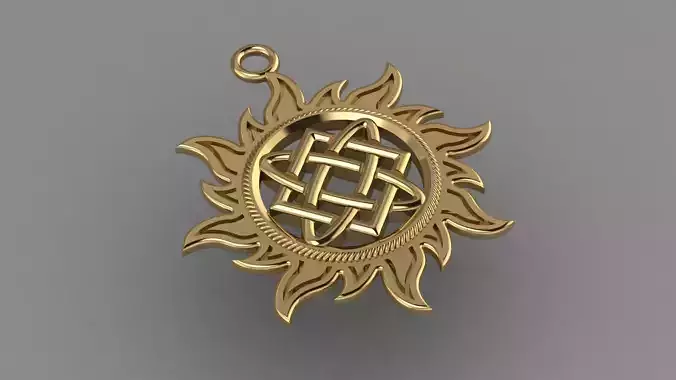 Sun amulet