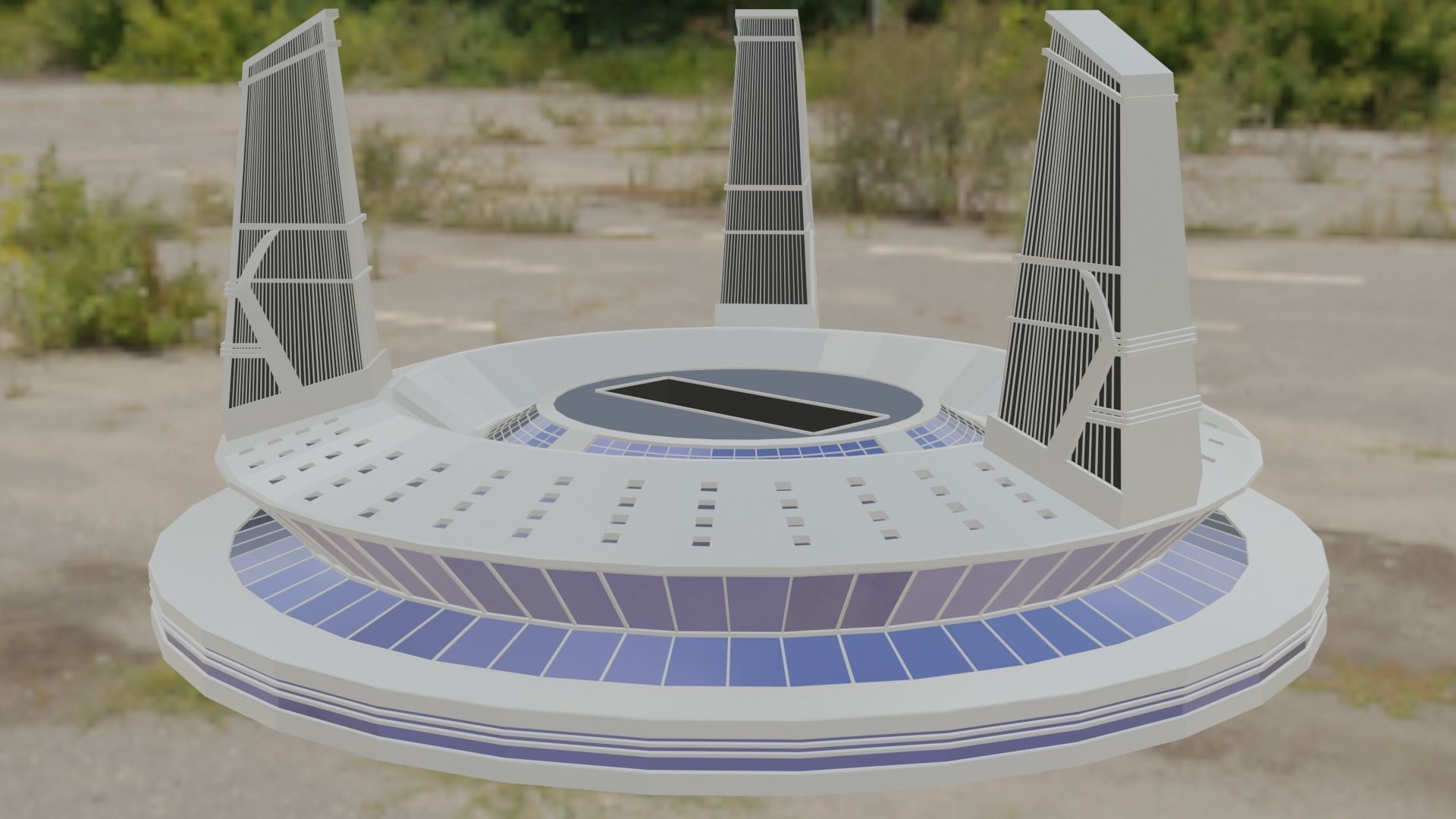 Star Labs CW The Flash Arrowverse 3D Model Low-poly 3D model_3