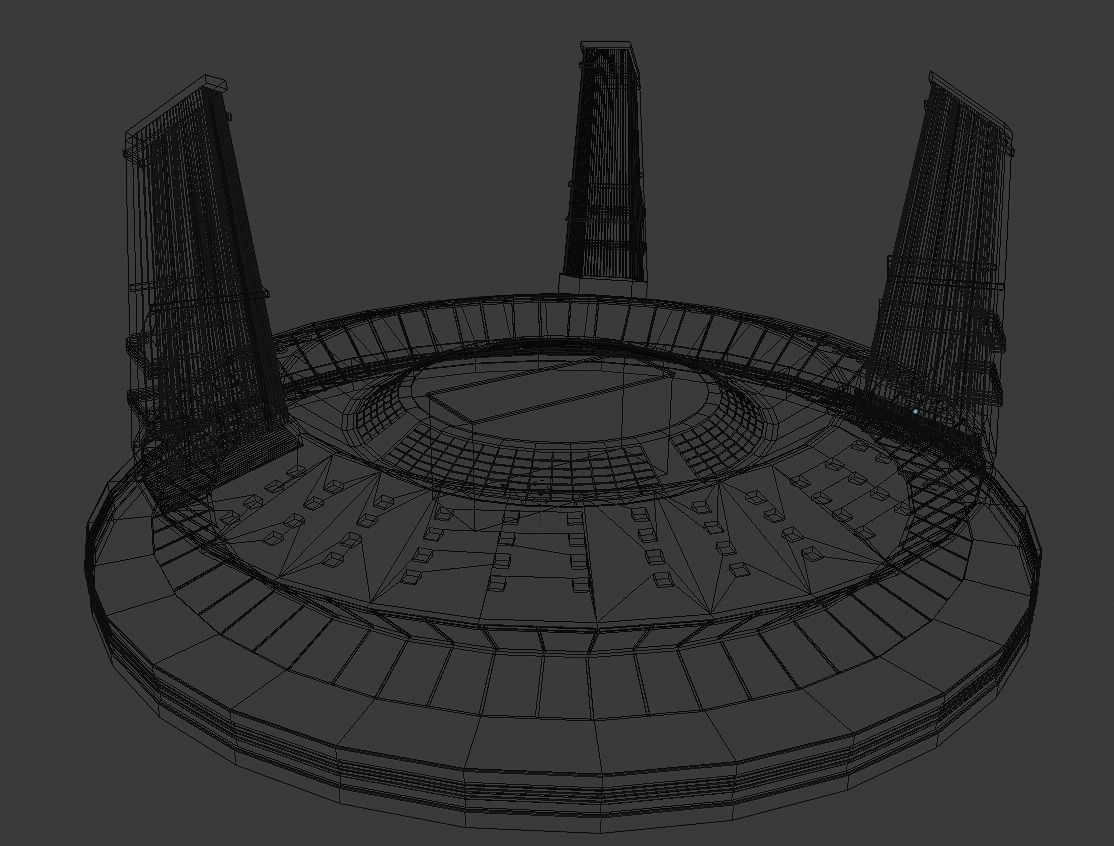 Star Labs CW The Flash Arrowverse 3D Model Low-poly 3D model_5