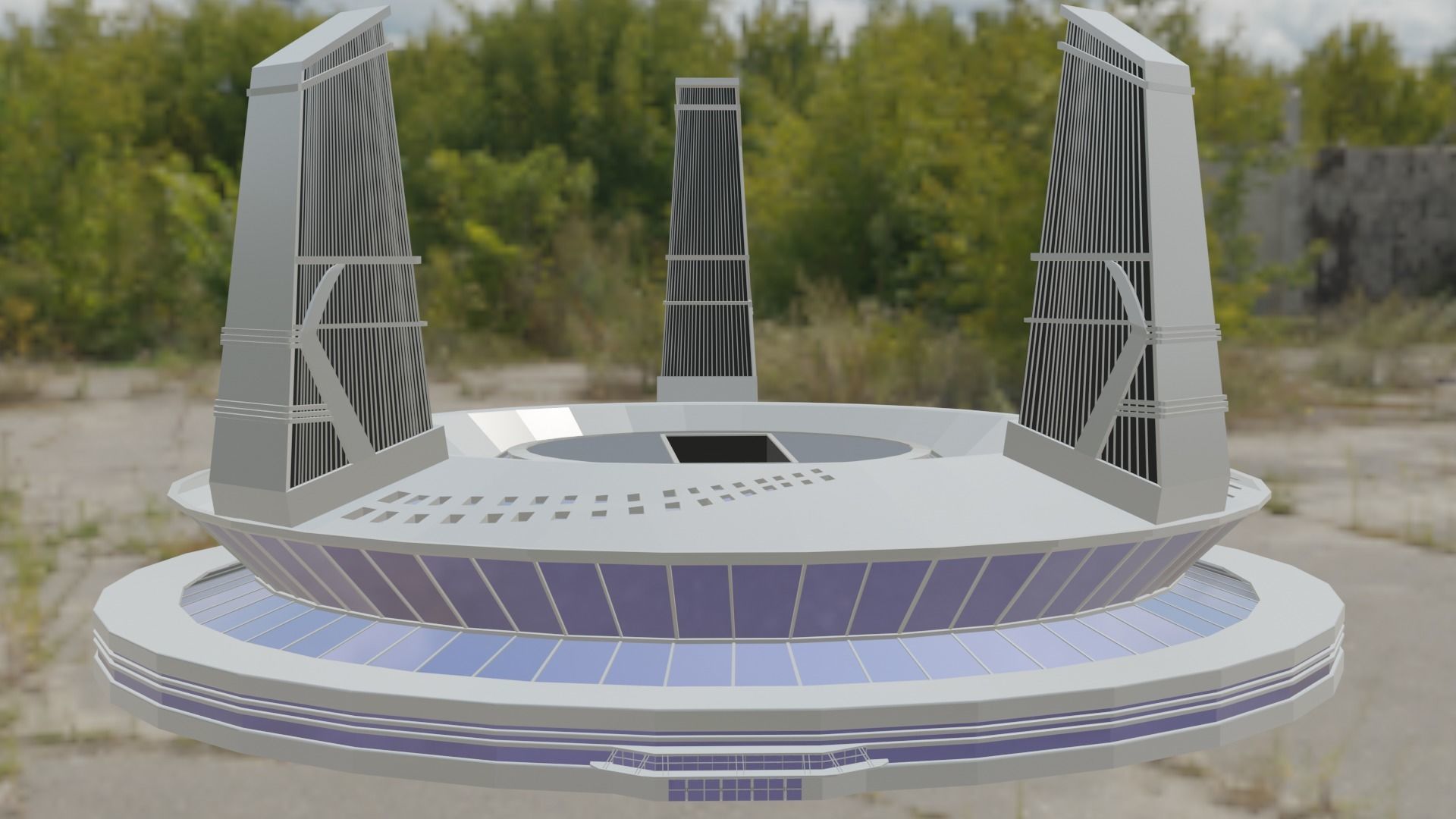 Star Labs CW The Flash Arrowverse 3D Model Low-poly 3D model_4