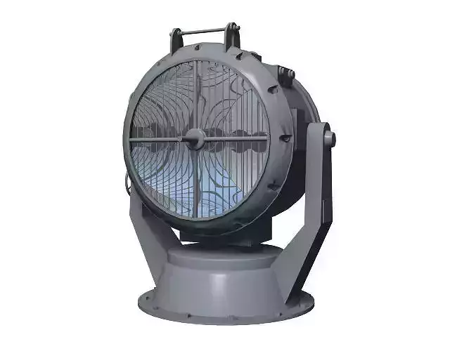 150 cm search light 3D model