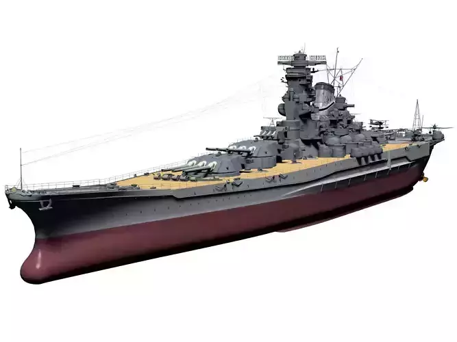 Battleship YAMATO 1945 version