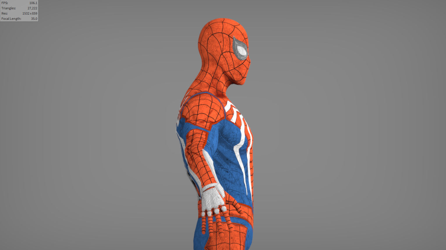 Spider-Man 2099 Free 3D model_1