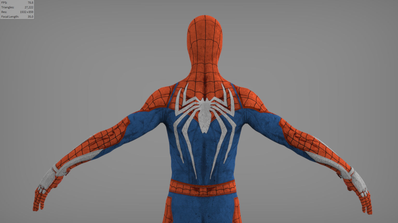 Spider-Man 2099 Free 3D model_2