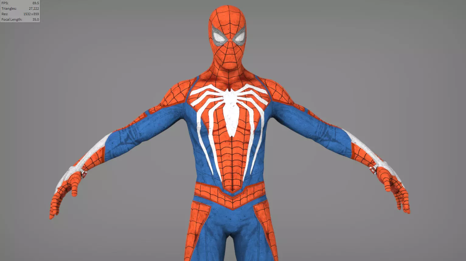 Spider-Man 2099 Free 3D model_0