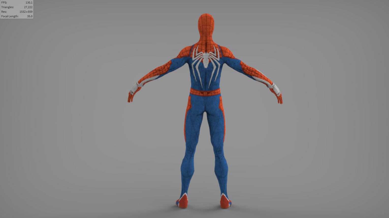 Spider-Man 2099 Free 3D model_3