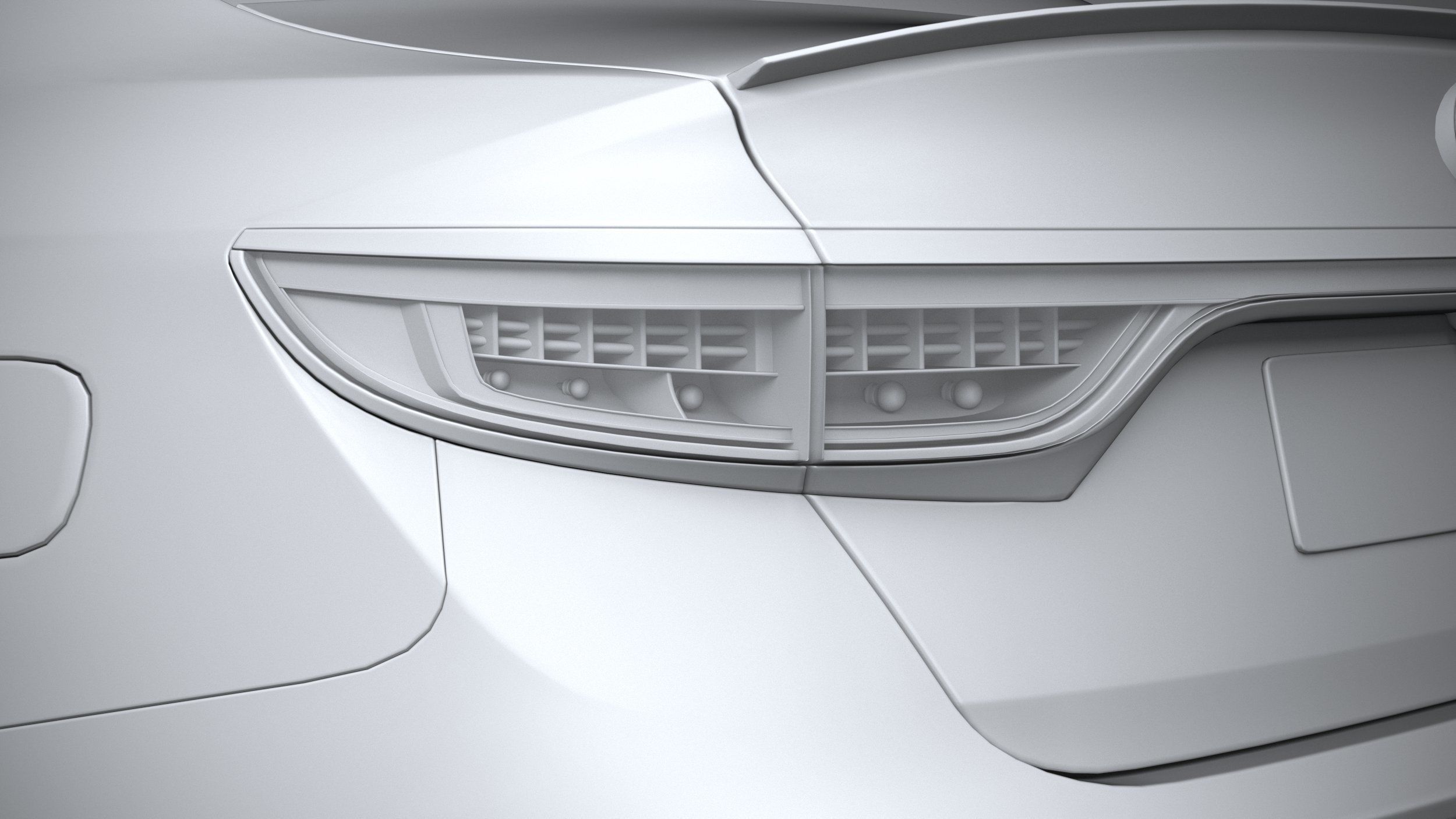 Generic Sedan 2020 v2 3D model_24