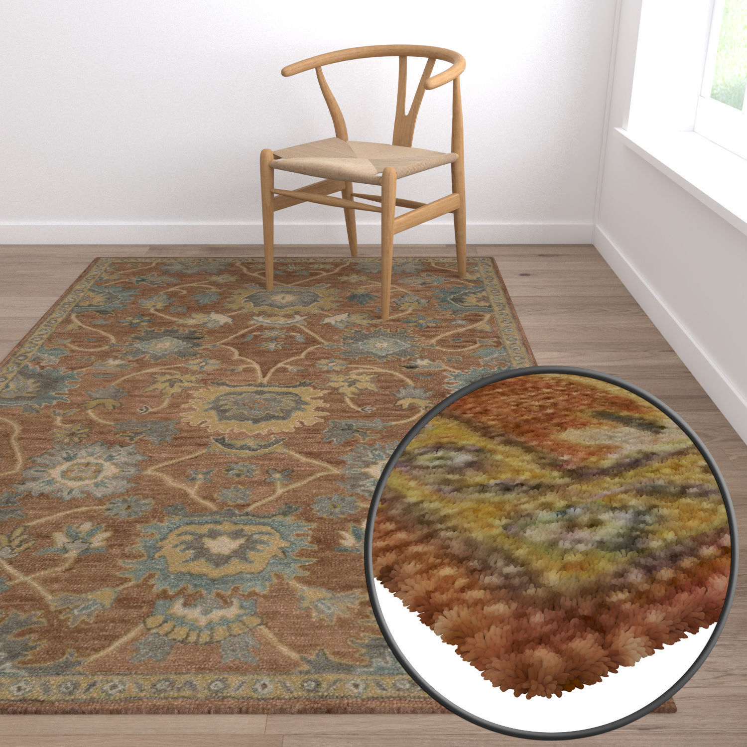 Rug Set 1003 3D model_5