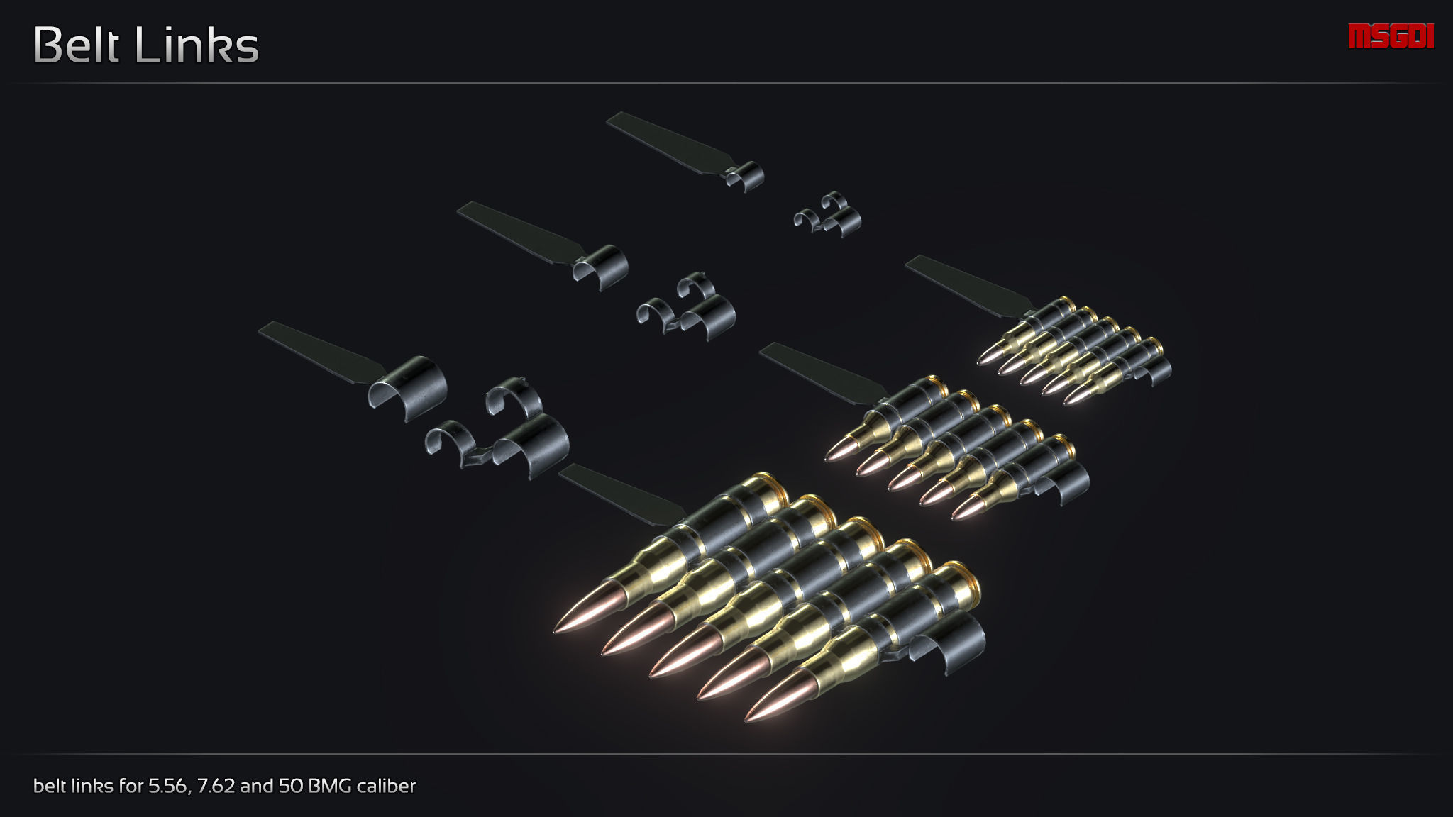 Scifi Support MG ATB 156 Low-poly 3D model_7