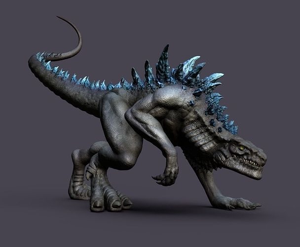 Godzilla 3D print model