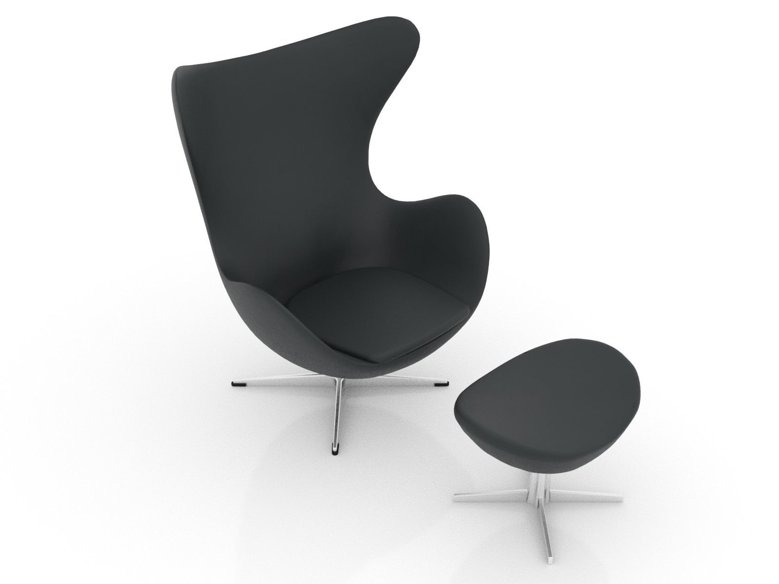 Egg Chair 3D model_1
