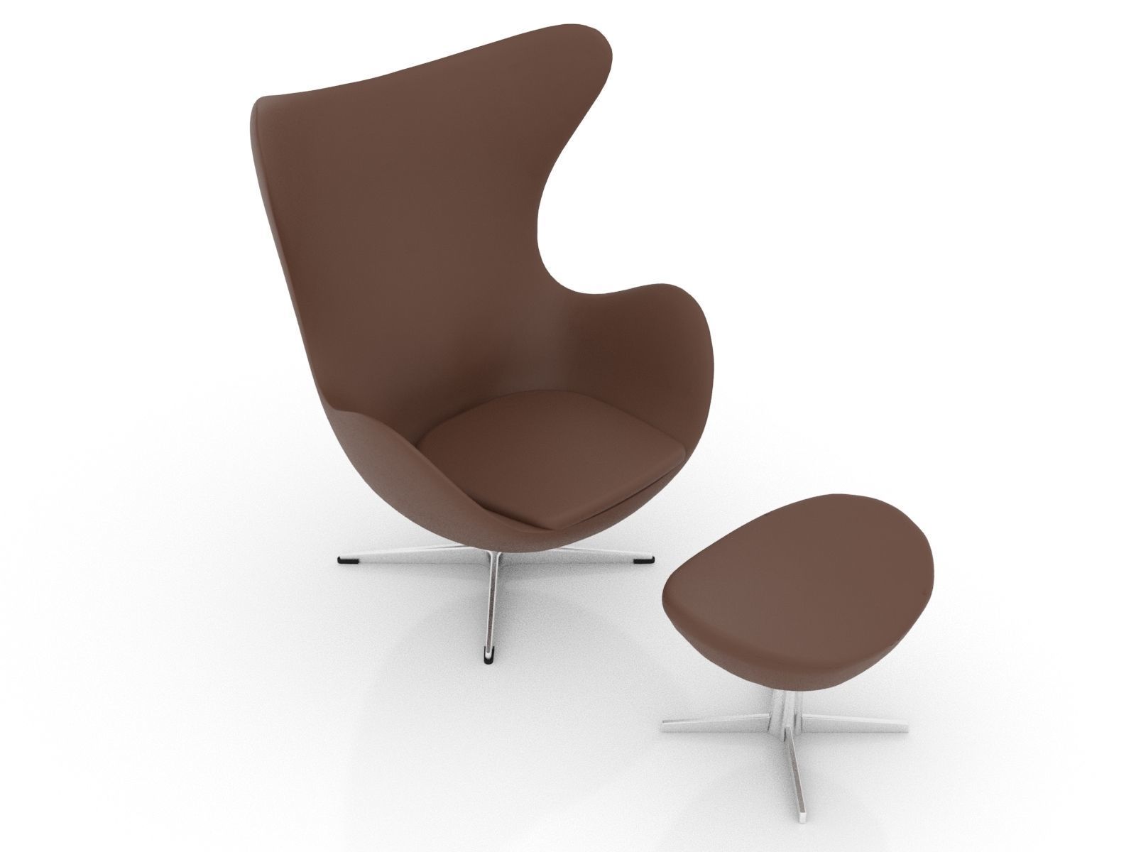 Egg Chair 3D model_5