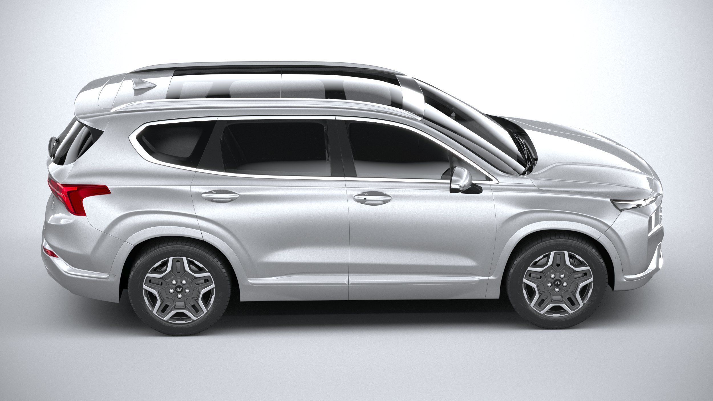 Hyundai SantaFe 2021 3D model_11