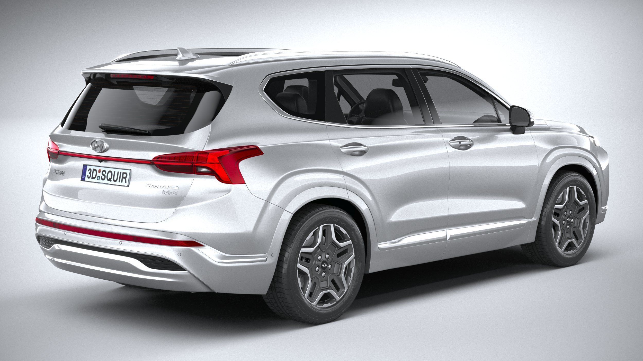 Hyundai SantaFe 2021 3D model_17