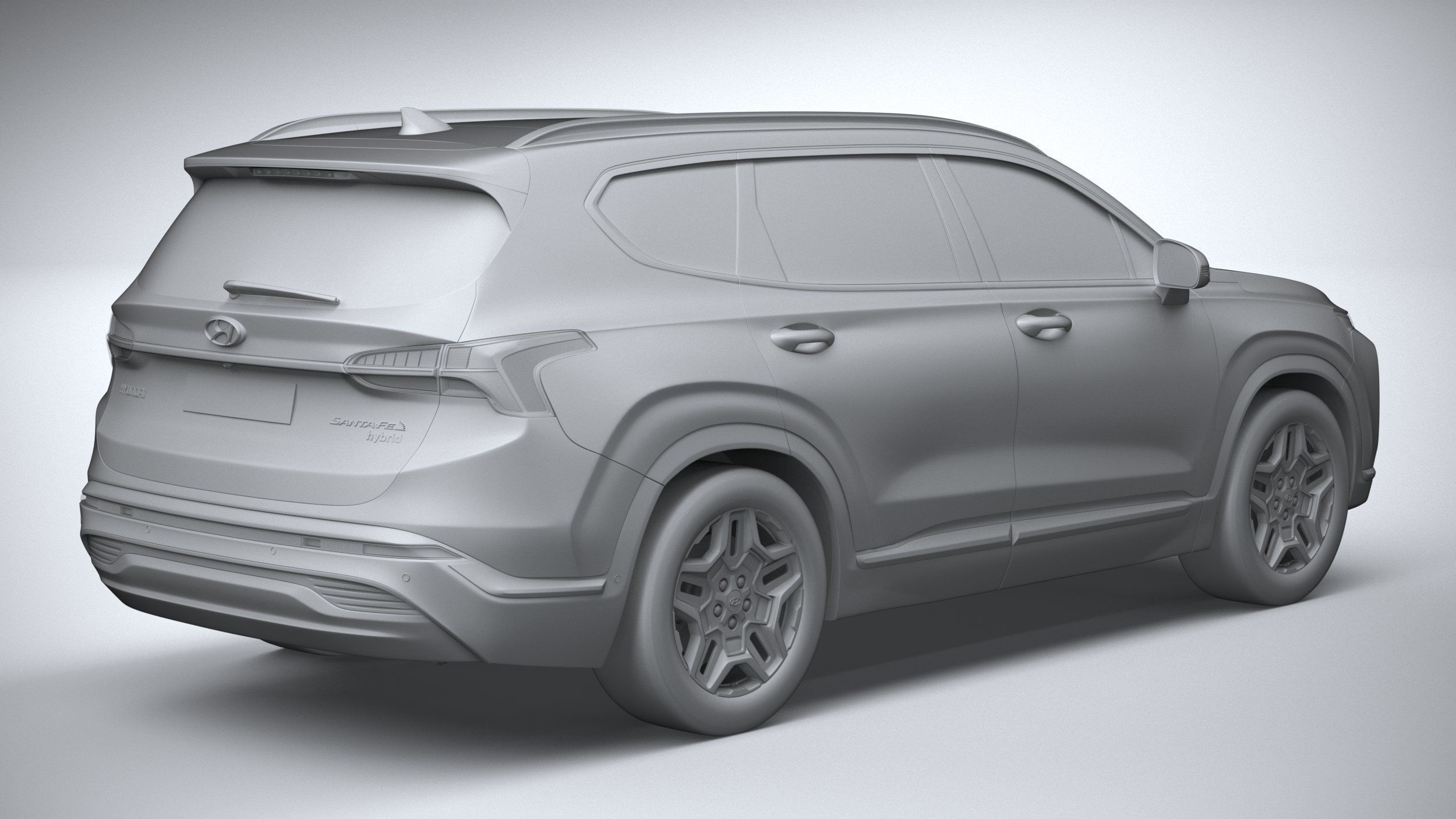 Hyundai SantaFe 2021 3D model_25