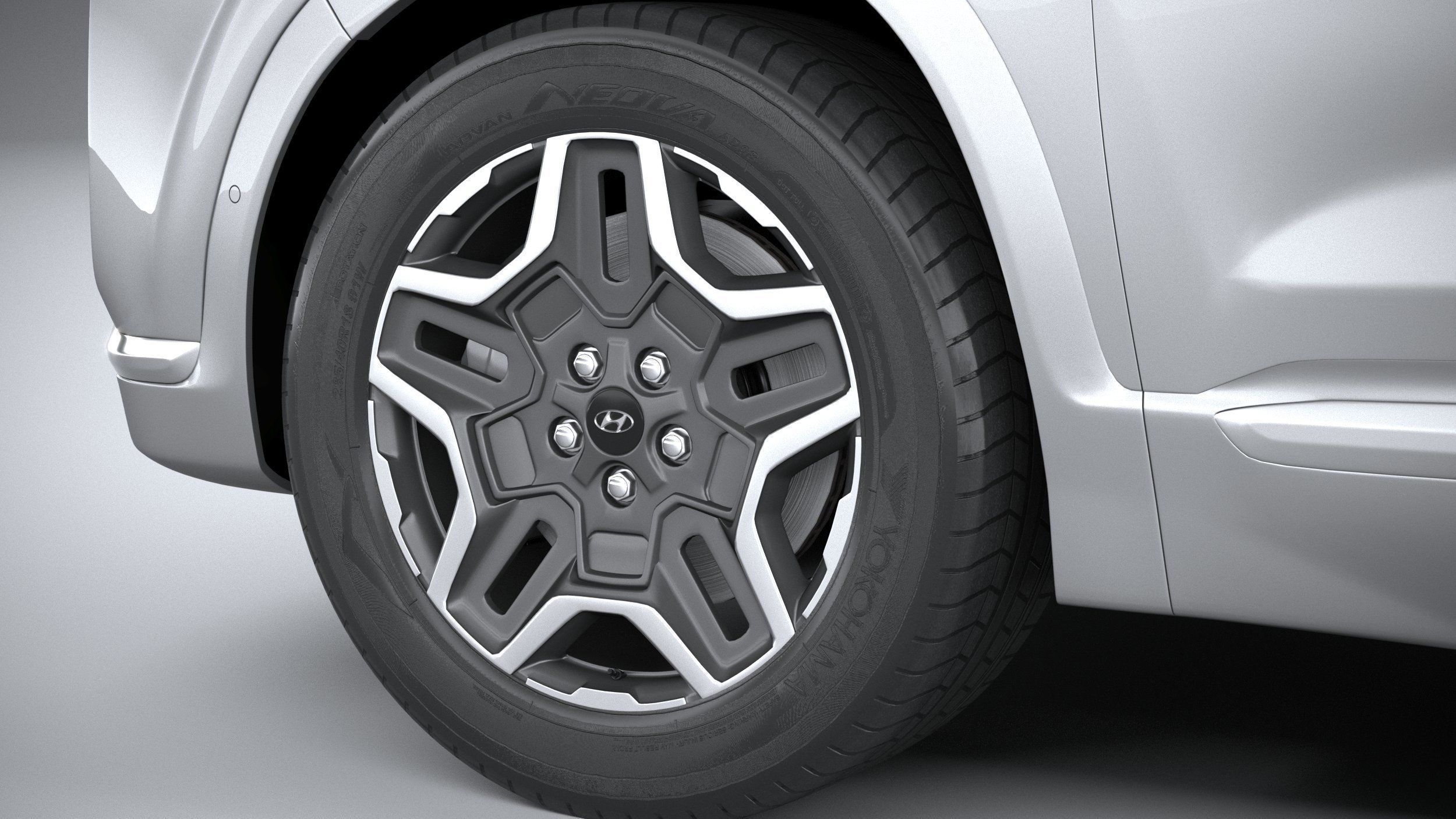 Hyundai SantaFe 2021 3D model_16