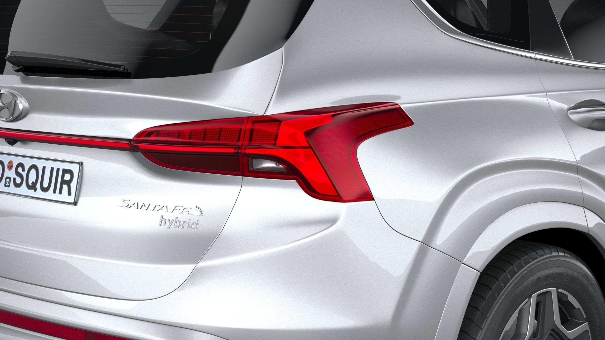 Hyundai SantaFe 2021 3D model_18