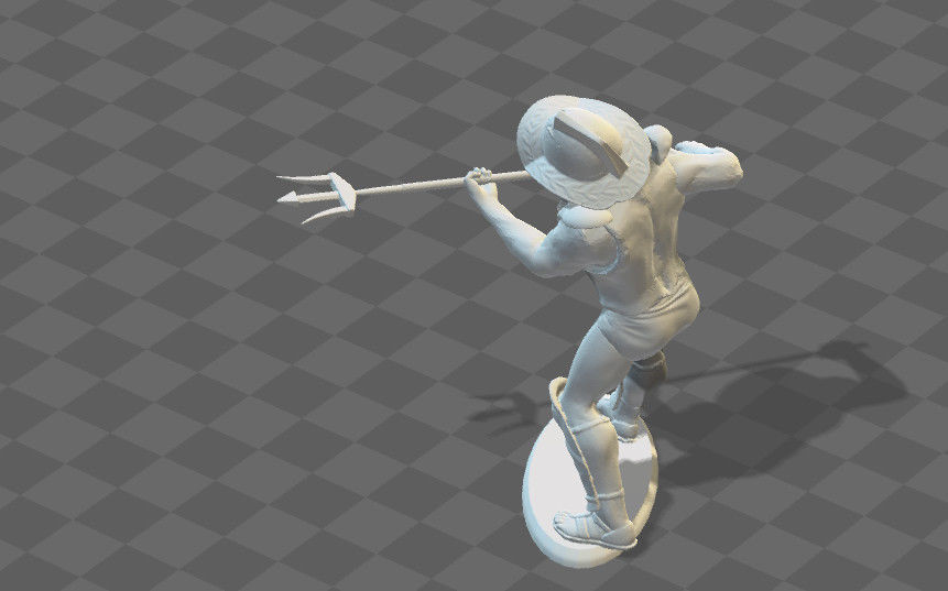 SPARTACUS toy soldier PLUS Bonus figure 3D print model_3