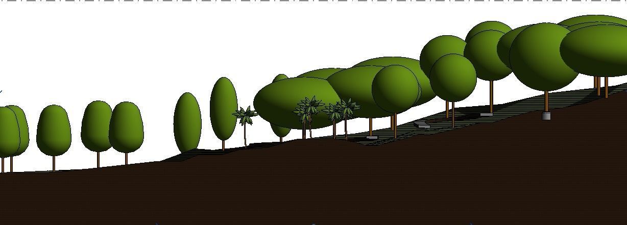 Fully Customizable Revit 2020 Tree Family 3D model_14