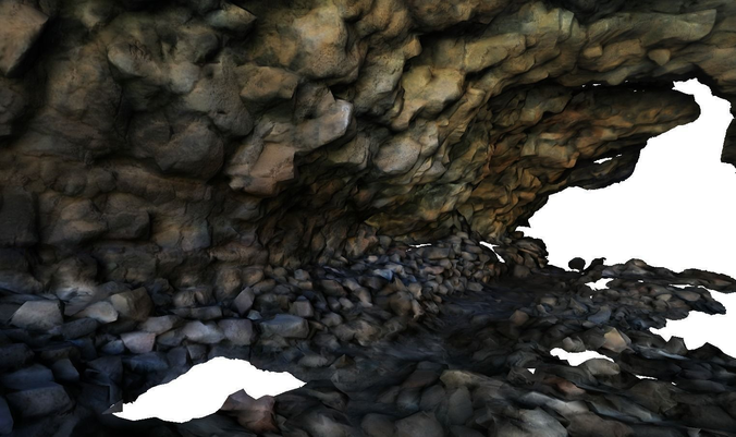 Cave complex III - La Fortaleza 3D model