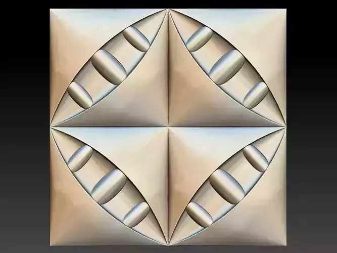 3D WALLPANEL geometric shape
