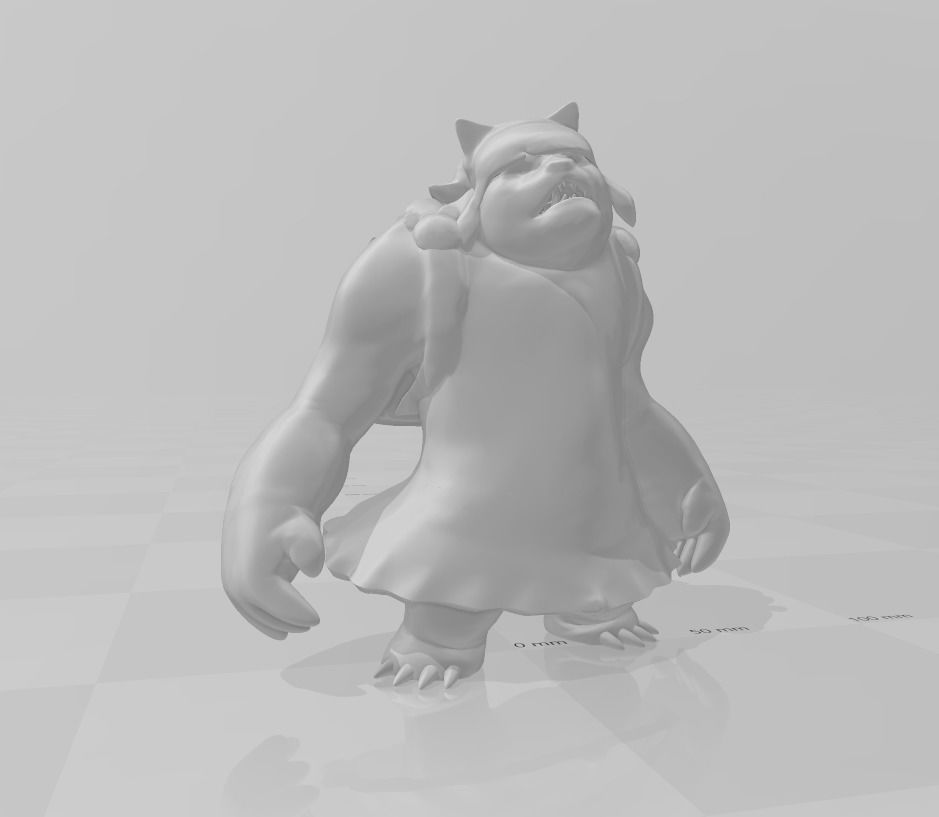 Annie Reverse 3D print model_1