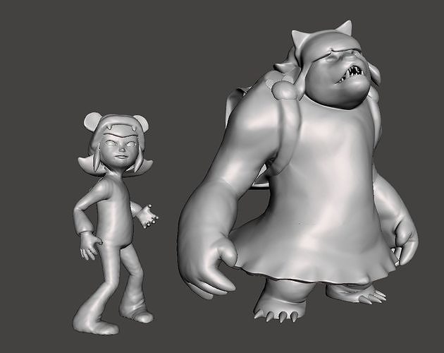 Annie Reverse 3D print model
