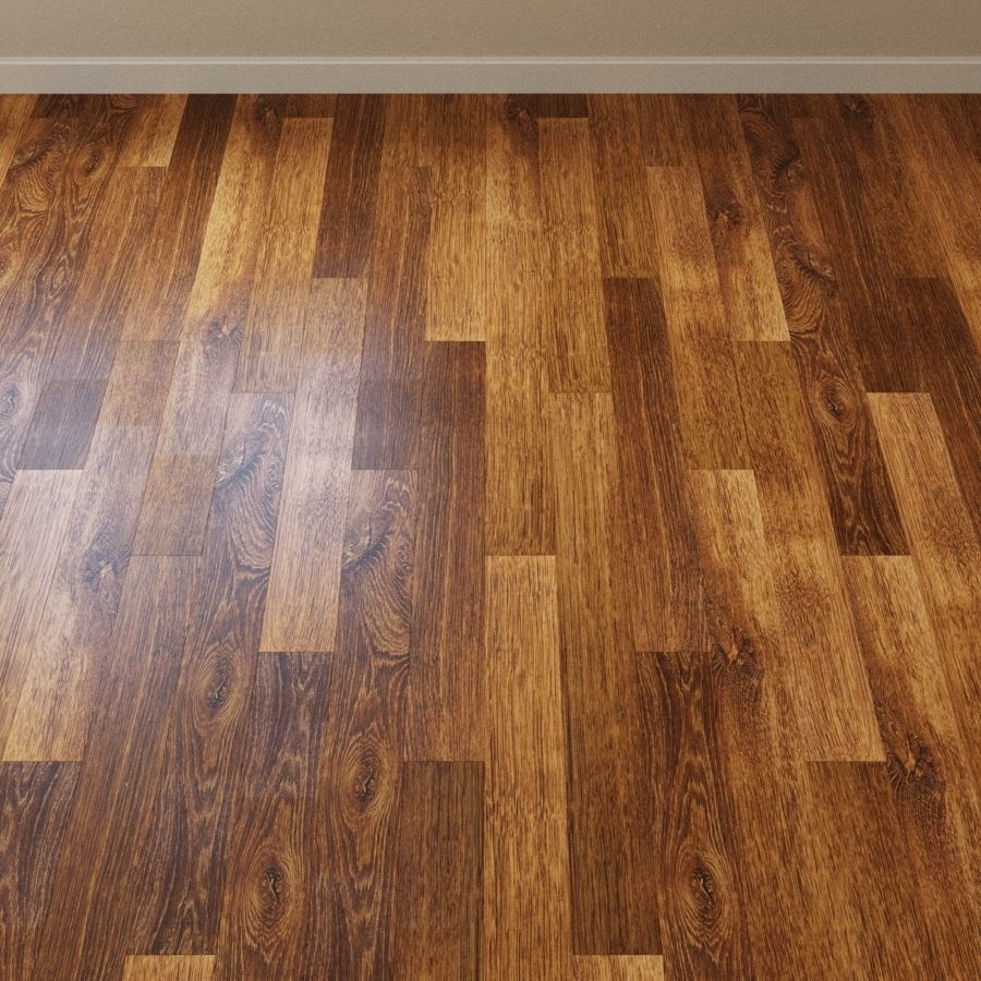 Laminate Kronopol Platinium Linea Oak Smoked 2740 3D model_1