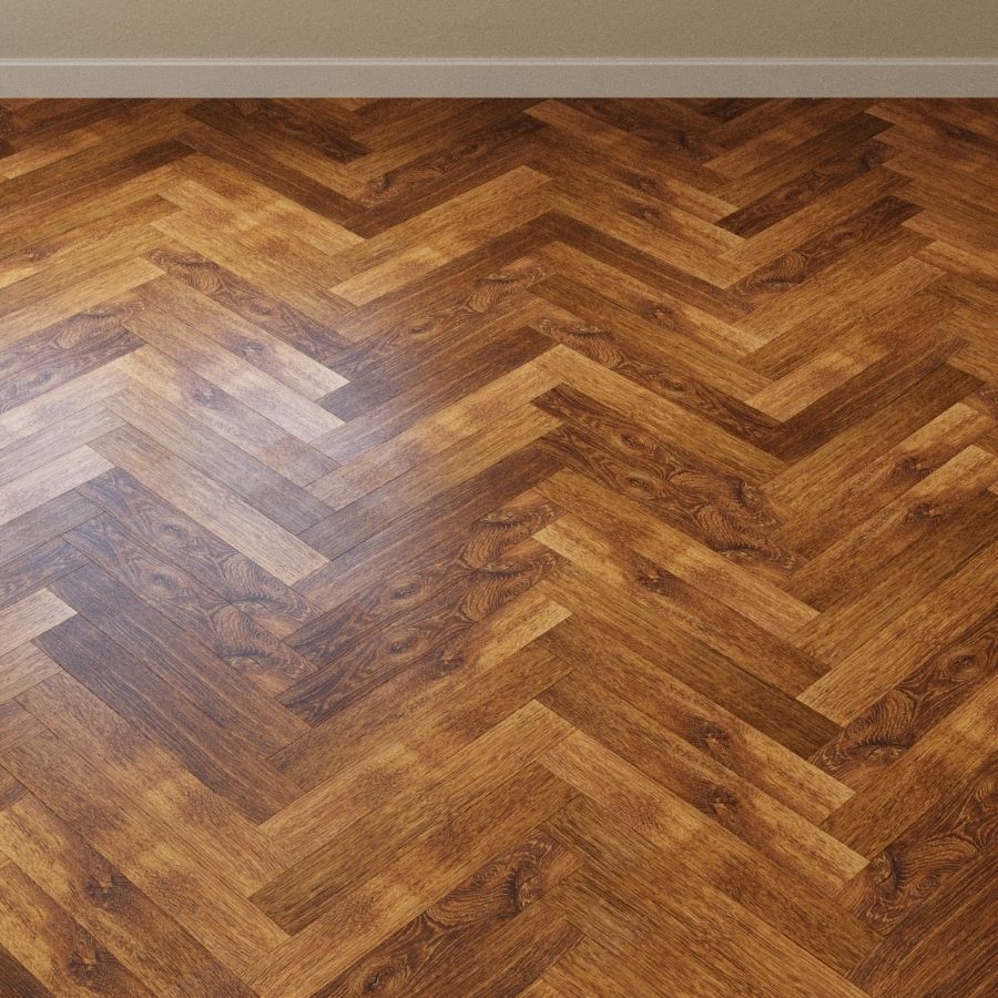 Laminate Kronopol Platinium Linea Oak Smoked 2740 3D model_3