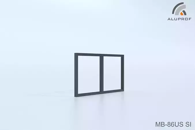 Aluprof MB-86US-SI 004 W-0243