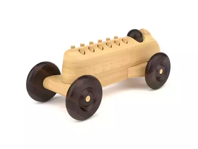 Wooden toy car 22