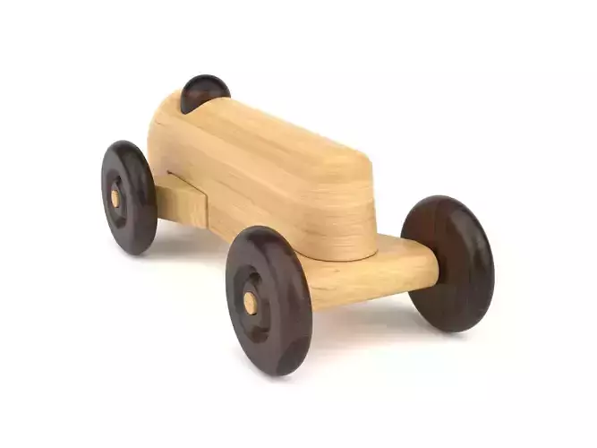 Wooden toy car 23