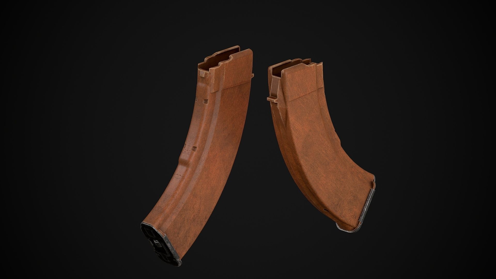 AKM-AK74 Attachments Vol 01 Low-poly 3D model_16