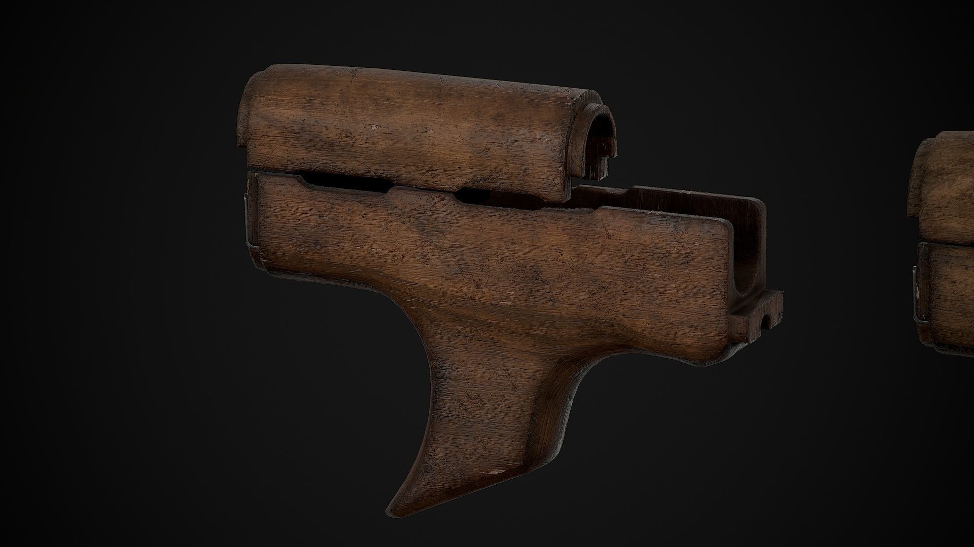 AKM-AK74 Attachments Vol 01 Low-poly 3D model_6