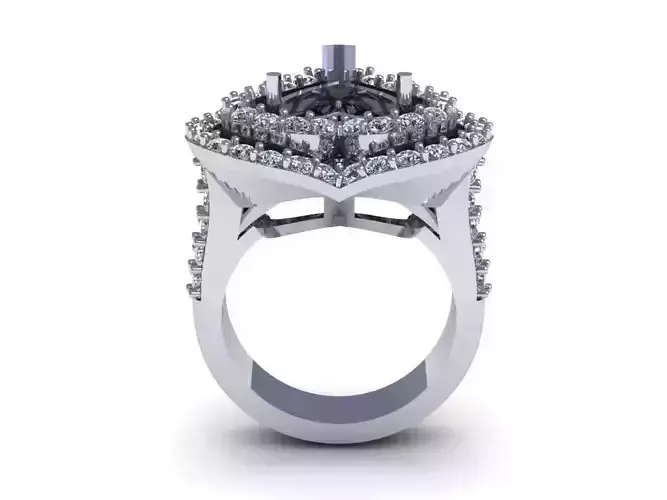 Love Heart  Wedding Ring R24