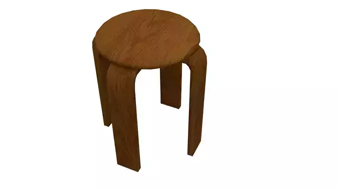 chair wooden stool